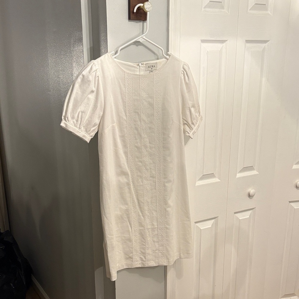 Aura White Dress
